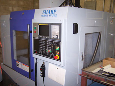 CNC Vertical Mill Machine