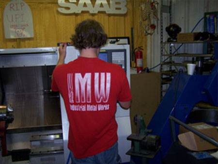 CNC Lathe Worker